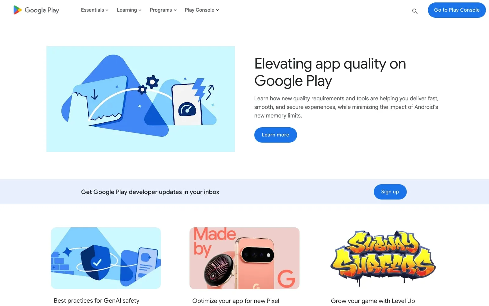Screenshot of Google Play