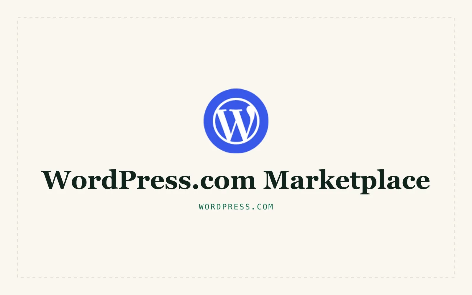 Screenshot of WordPress.com Marketplace