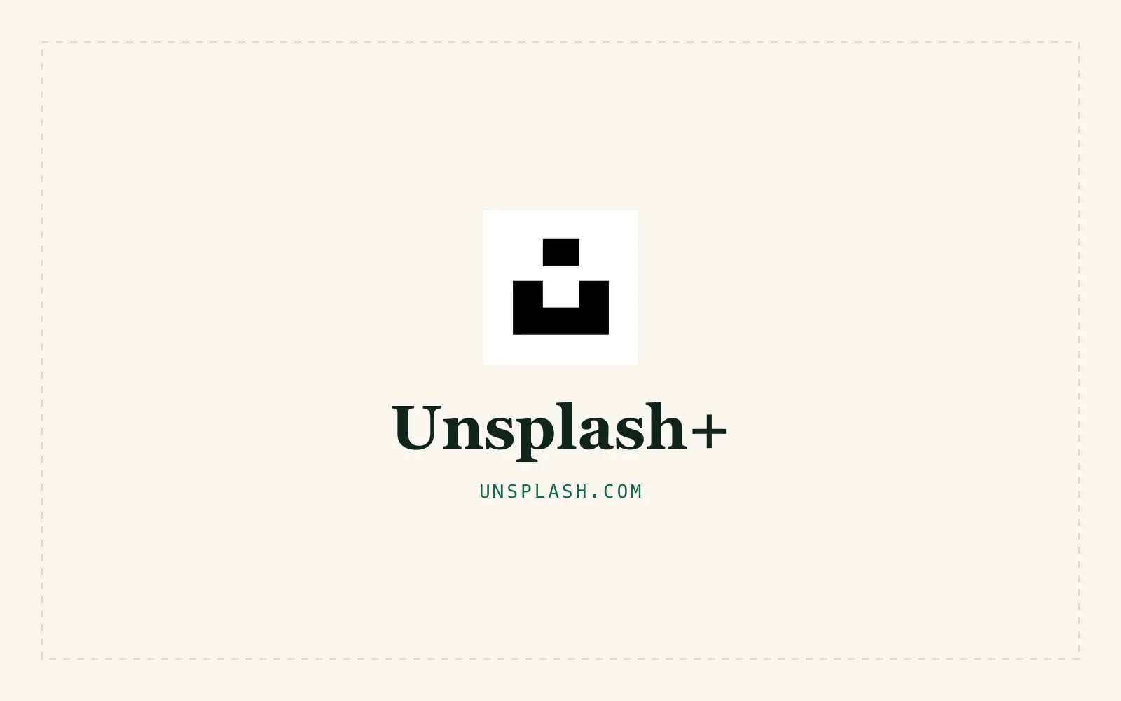 Screenshot of Unsplash+